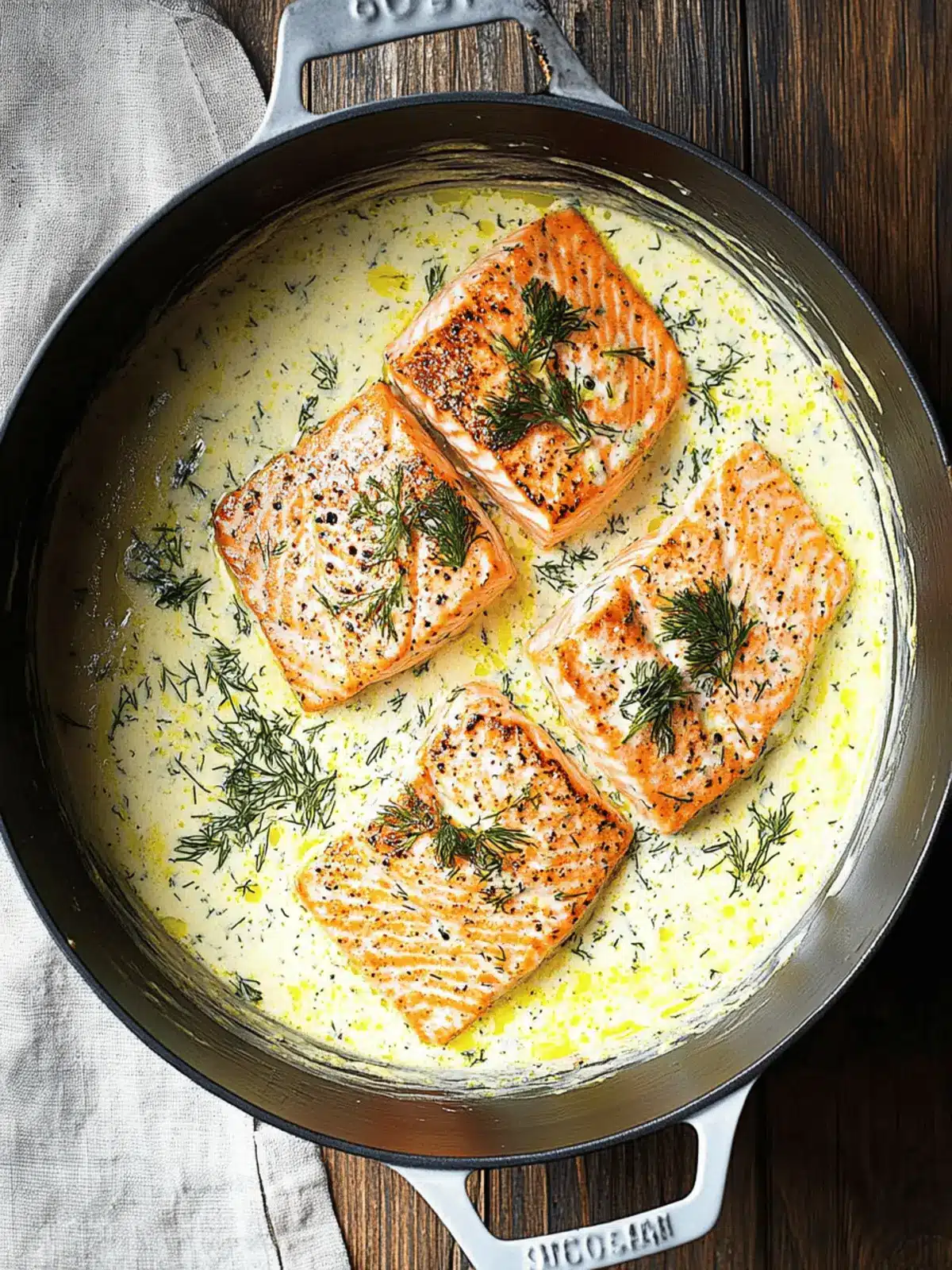 Juicy Salmon Guaranteed: How to Make the Best Creamy Dill Sauce